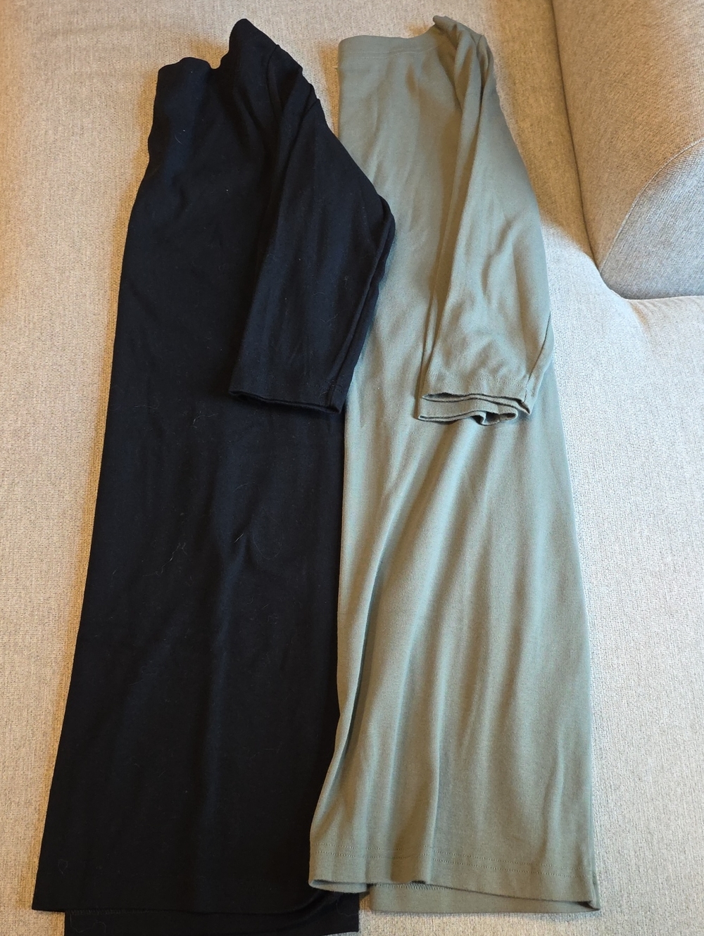 Gap Cotton Blend 3/4 Sleeve Tshirt Dress M